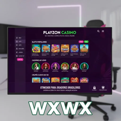 Interface do wxwx apresenta slots populares e cassino ao vivo.
