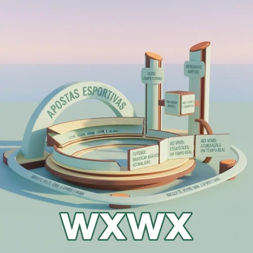 Interface de apostas esportivas no wxwx com informações promocionais.