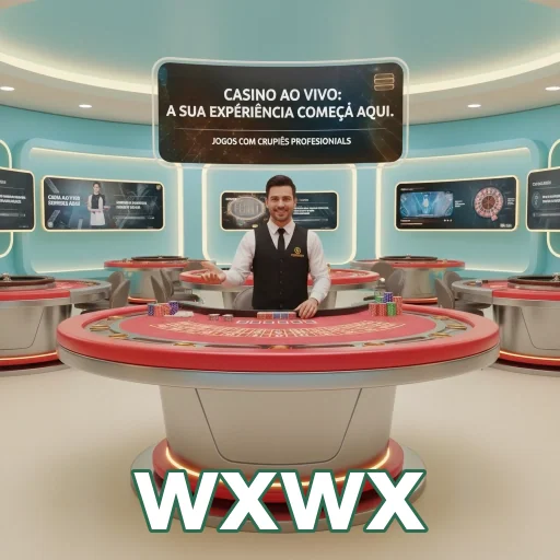 Pessoas jogando no kasino ao vivo do wxwx com crupiês.