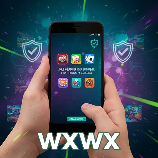 Usuário acessando jogos da wxwx pelo celular a qualquer hora.