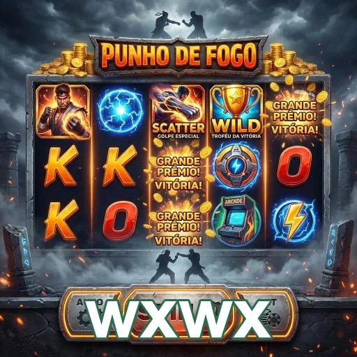 Jogo 'Punho de Fogo' disponível na plataforma wxwx.