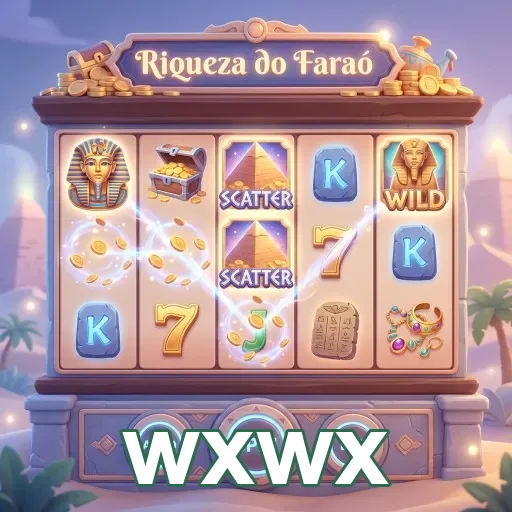 Slots populares 'Riqueza do Faraó' no wxwx.