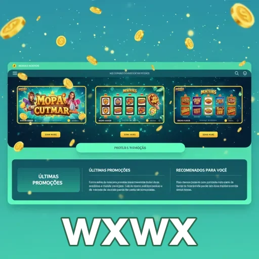 Interface de jogos de slots do wxwx com prêmios em destaque.